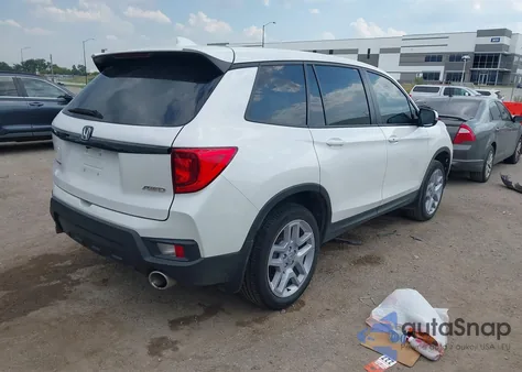 2025 Honda Passport Awd Ex-L from USA, damaged, VIN 5FNYF8H58SB015270